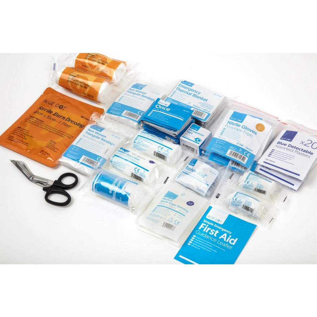 Small Catering First Aid Kit Refill BS 8599-1:2019 FB418