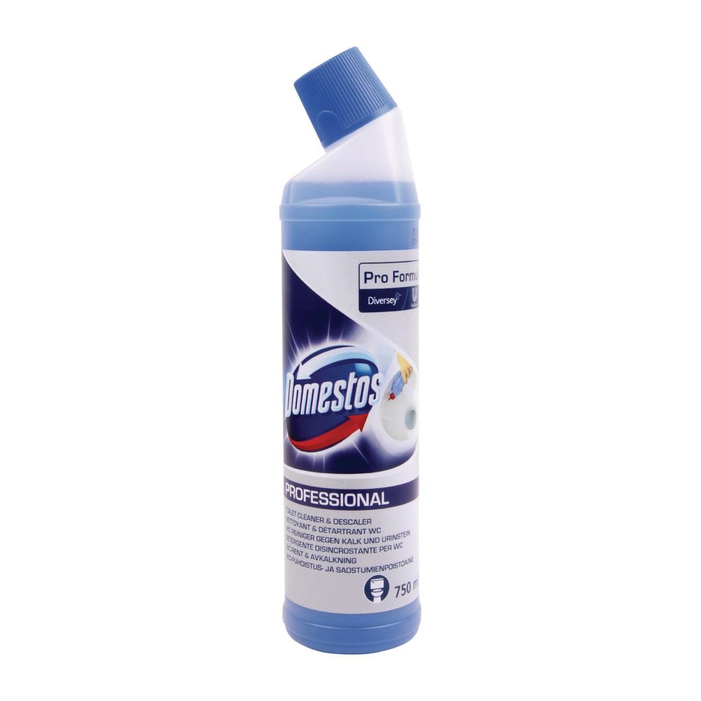 Domestos Pro Formula Toilet Cleaner and Descaler Ready To Use 750ml (6 Pack) FB583