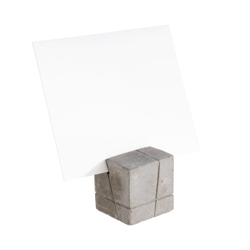 APS Concrete Effect Table Stand Square (Pack of 4) FB615