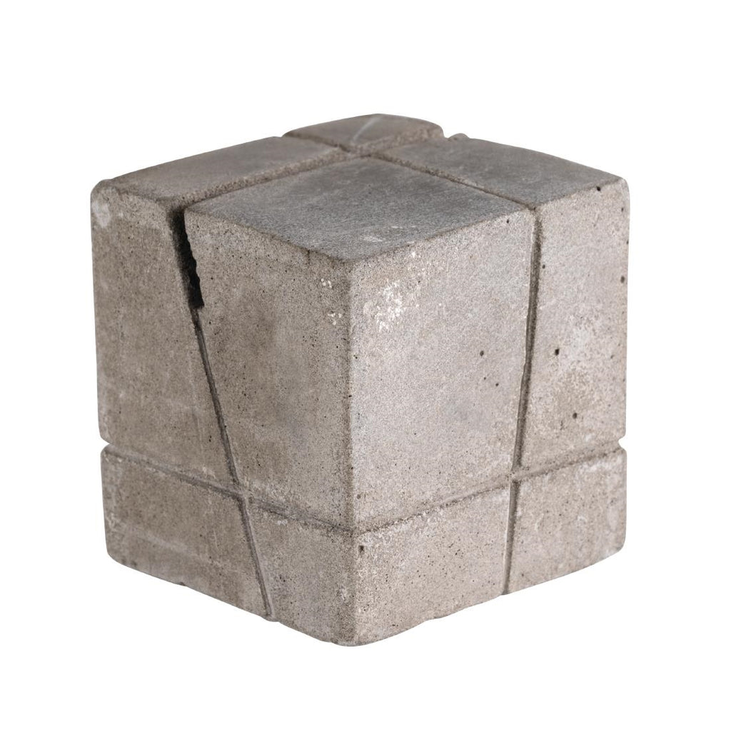 APS Concrete Effect Table Stand Square (Pack of 4) FB615