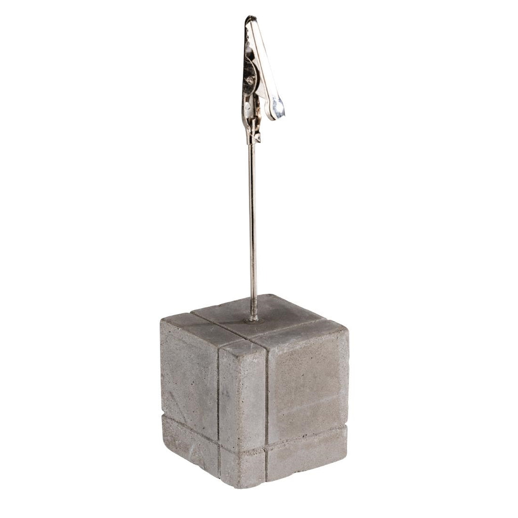 APS Concrete Effect Table Stand Square With Peg (Pack of 4) FB616