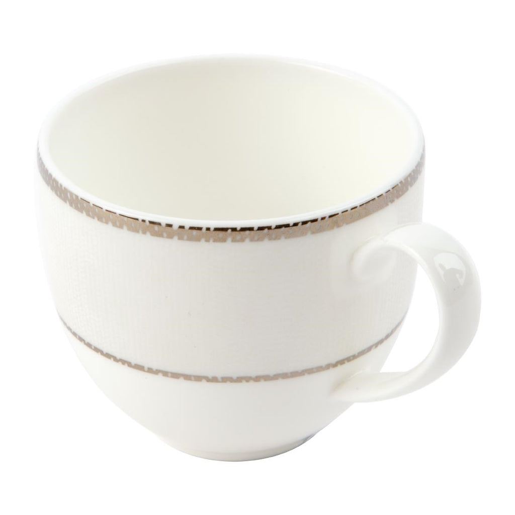 Royal Bone Afternoon Tea Silverline Cup 110ml (Pack of 12) FB729
