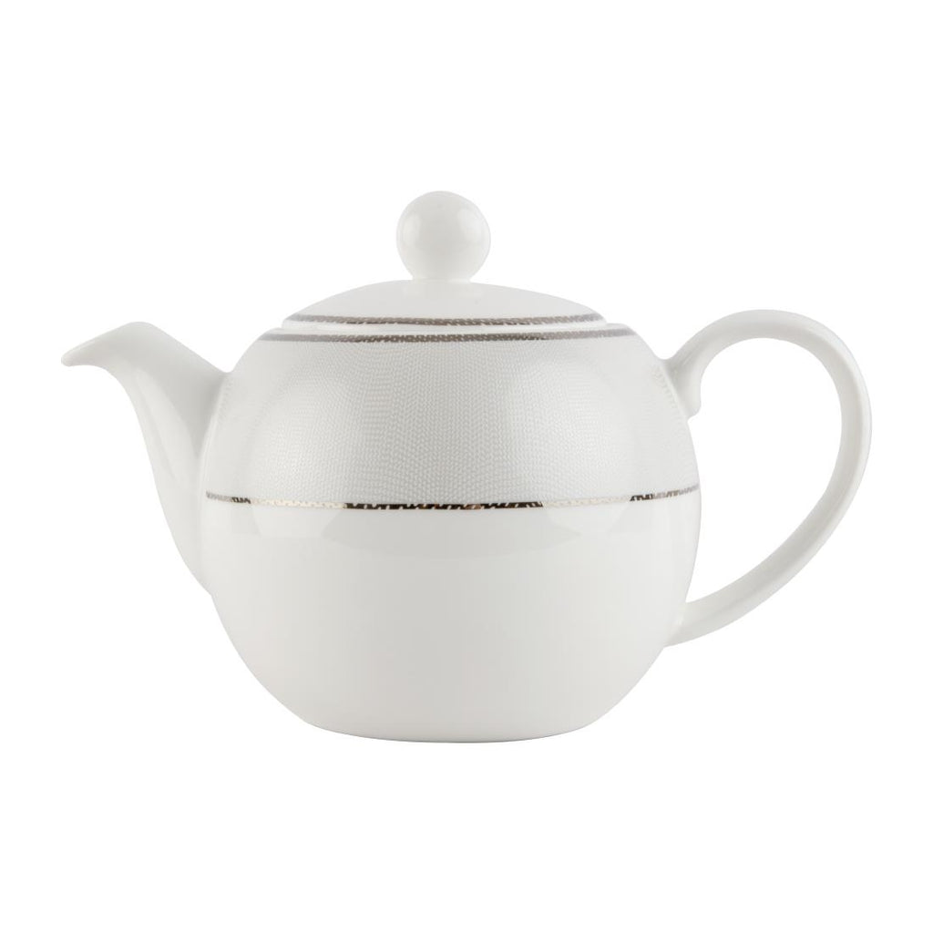 Royal Bone Afternoon Tea Silverline Tea Pot 750ml (Pack of 1) FB733