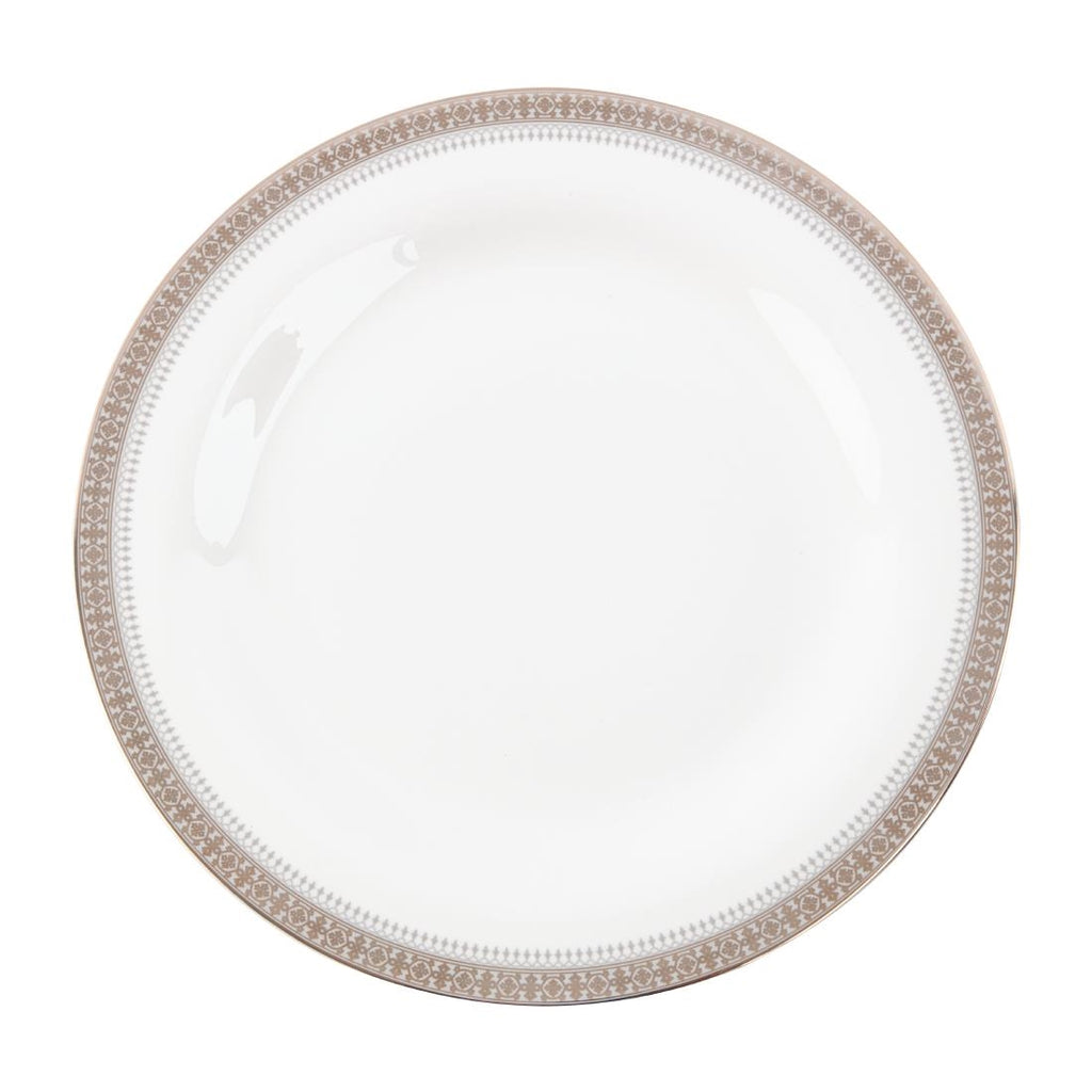Royal Bone Afternoon Tea Couronne Plate 255mm (Pack of 6) FB738