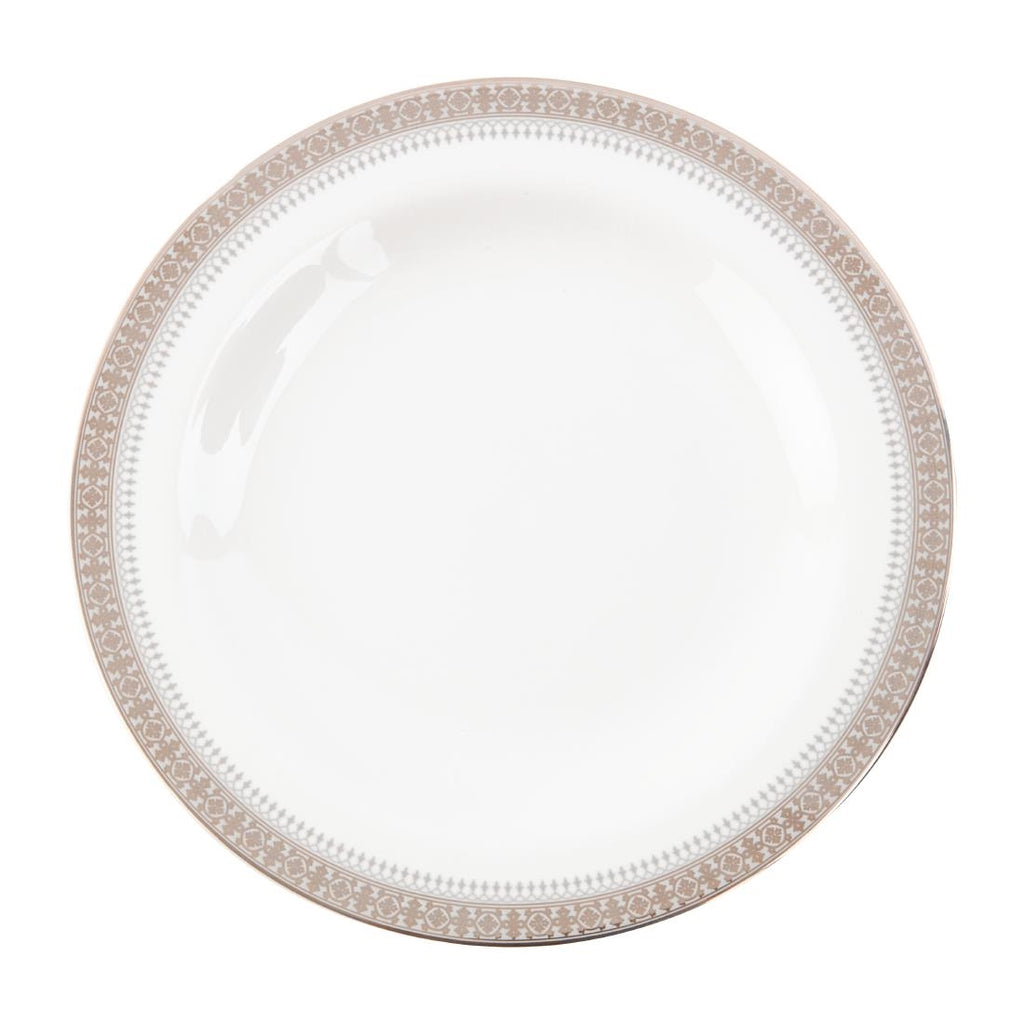 Royal Bone Afternoon Tea Couronne Plate 210mm (Pack of 12) FB740