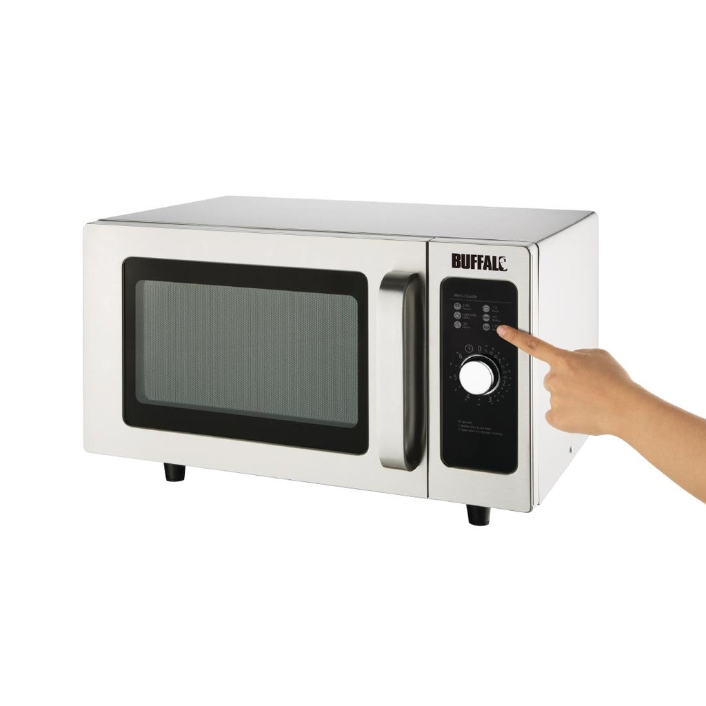 Buffalo Manual Commercial Microwave 25ltr 1000W FB861