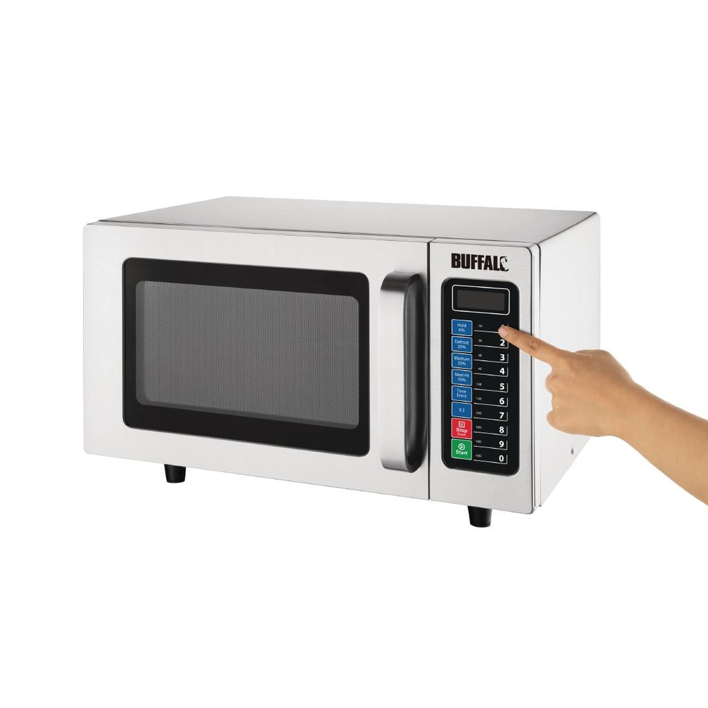 Buffalo Programmable Commercial Microwave 25ltr 1000W FB862