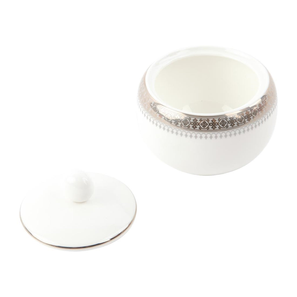 Royal Bone Afternoon Tea Couronne Lid for FB756 Sugar Bowl 220ml (Pack of 1) FC254