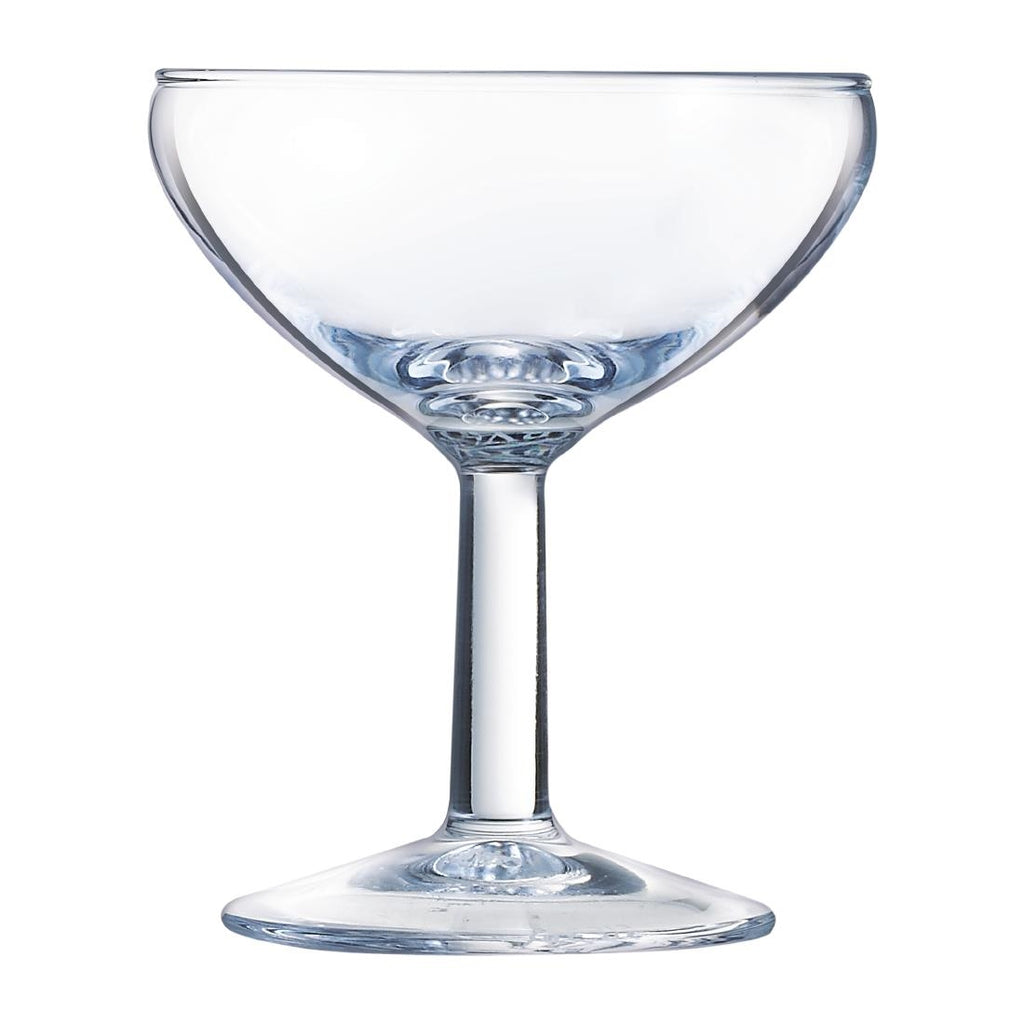 Arcoroc Ballon Champagne Saucers 130ml (Pack of 72) FC278