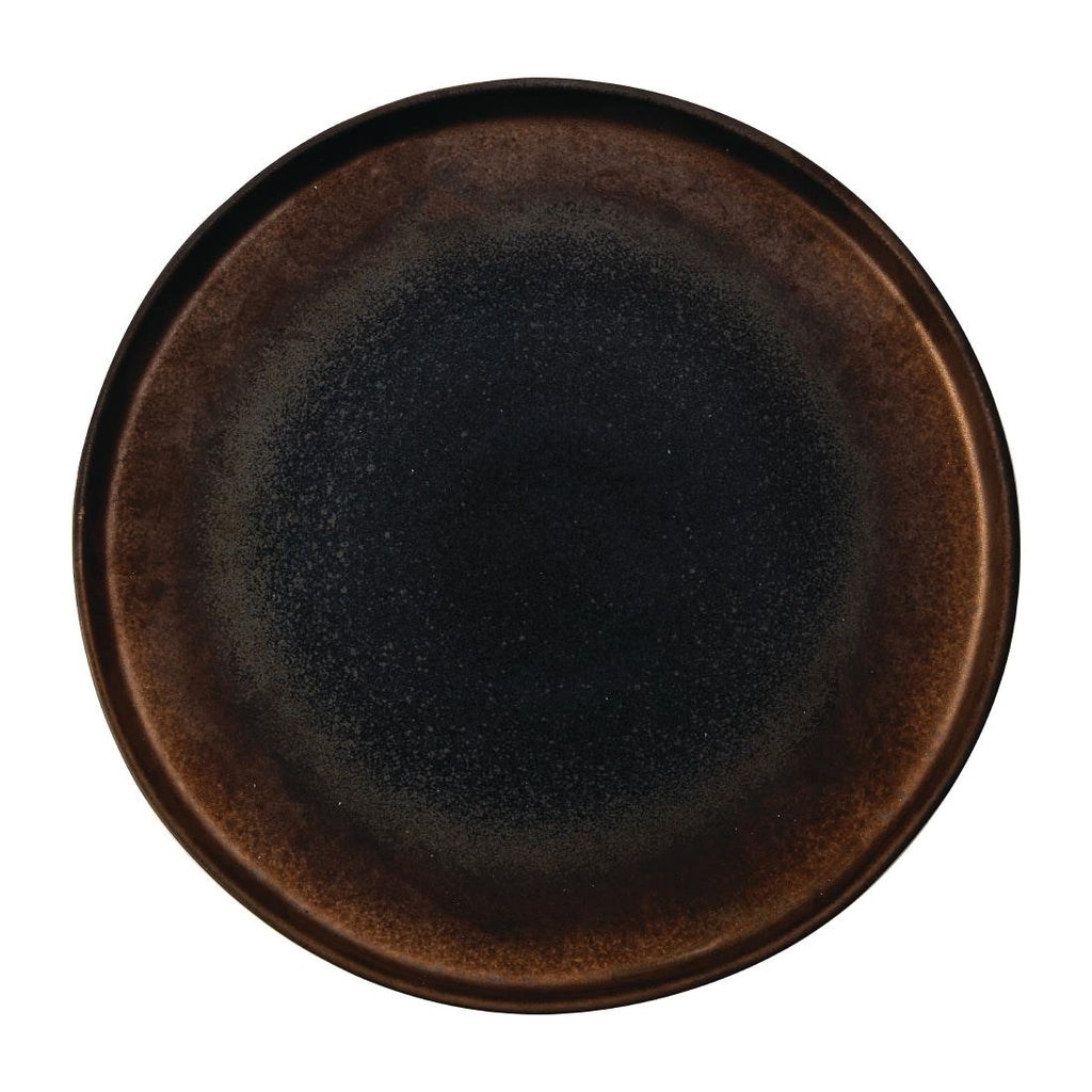 Olympia Ochre Flat Plates 260mm (Pack of 6) FC285