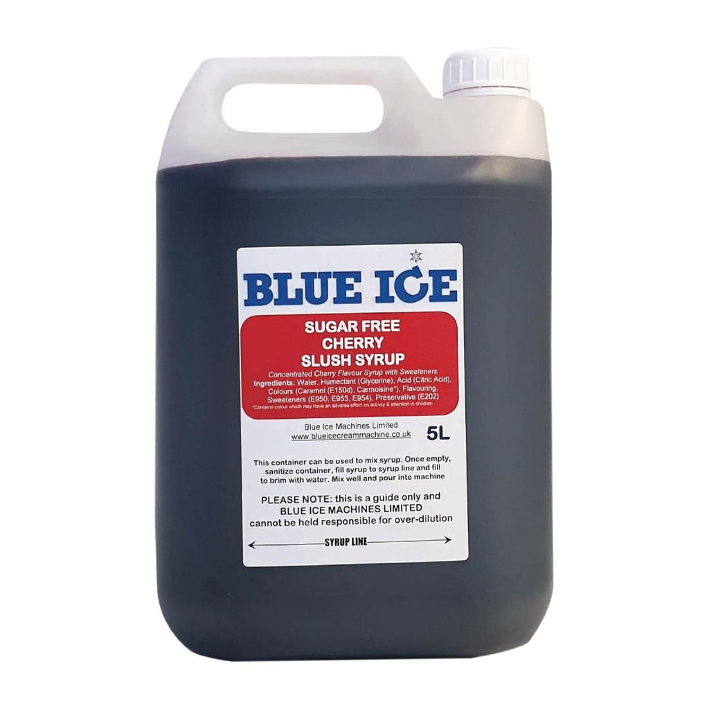 Blue Ice Slush Syrup Cherry 5Ltr (Pack of 8) FC387
