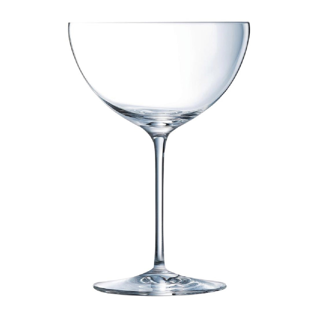 Chef & Sommelier Champagne and Cocktail Deep Coupe Glasses 350ml (Pack of 24) FC564