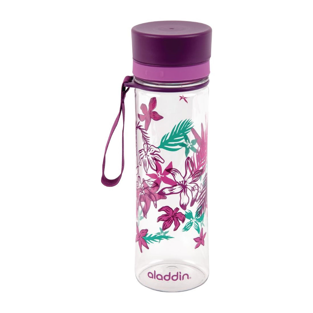 Aladdin Aveo Reusable Water Bottle Purple Graphics 600ml / 21oz FC811