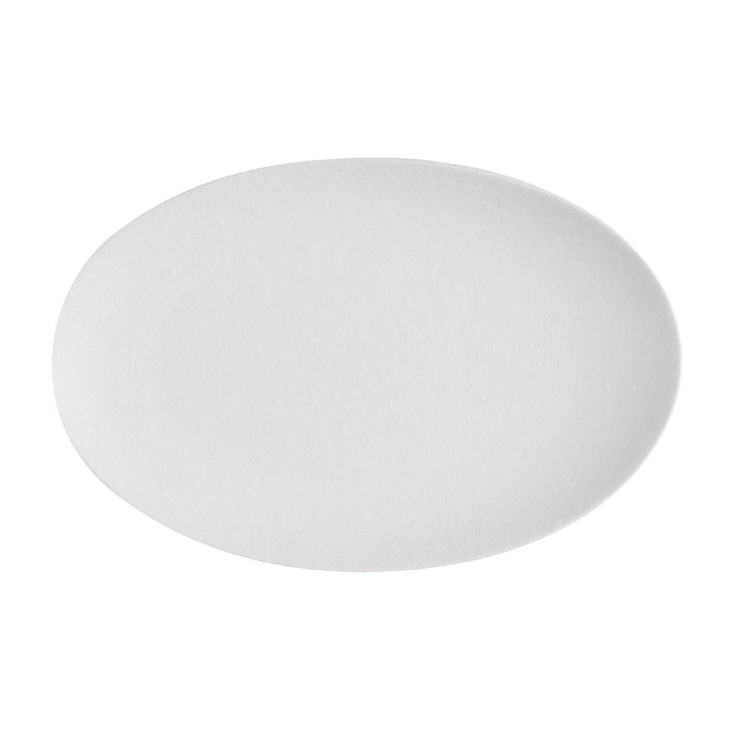 Olympia Salina Oval Plates 305mm (Pack of 4) FD016