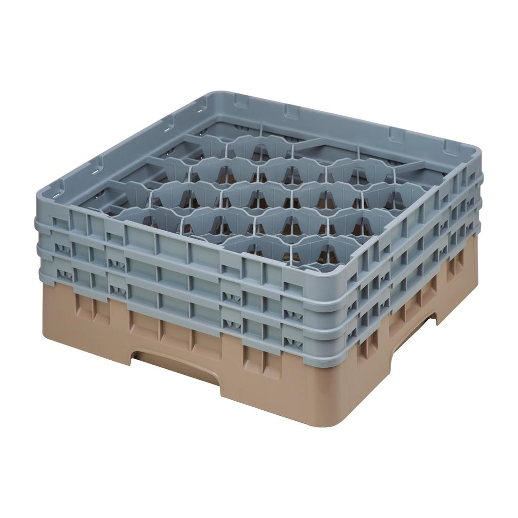 Cambro Camrack Beige 20 Compartments Max Glass Height 174mm FD067