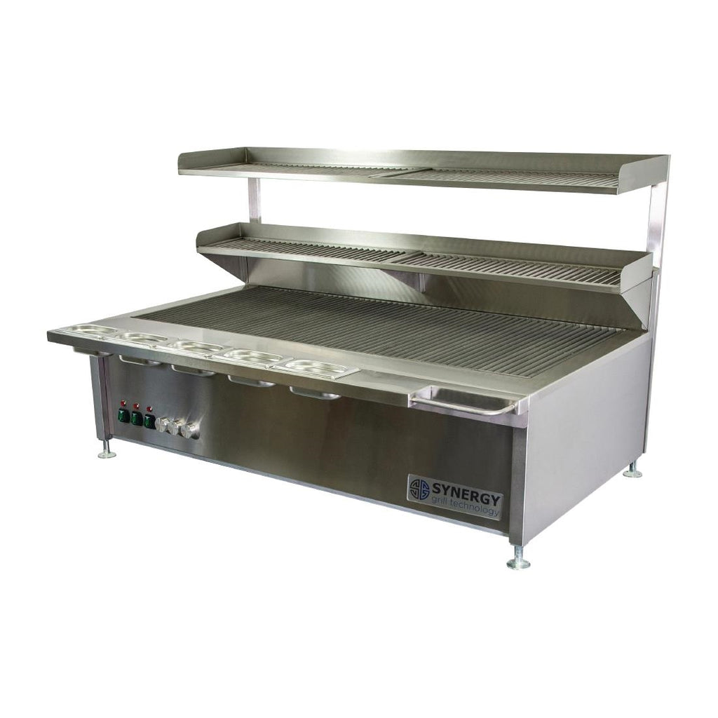 Synergy ST1300 Grill with Garnish Rail and Slow Cook Shelf FD493
