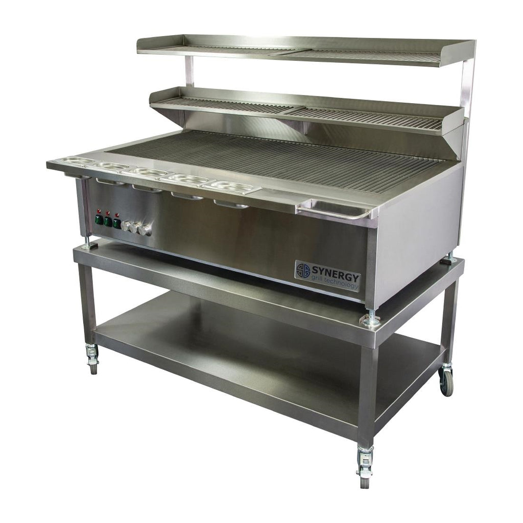 Synergy ST1300 Grill with Garnish Rail and Slow Cook Shelf FD493