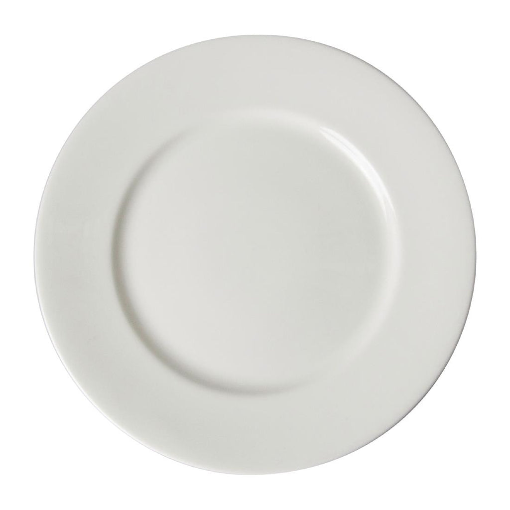 Royal Crown Derby Whitehall Flat Rim Plate 215mm (Pack of 6) FE009