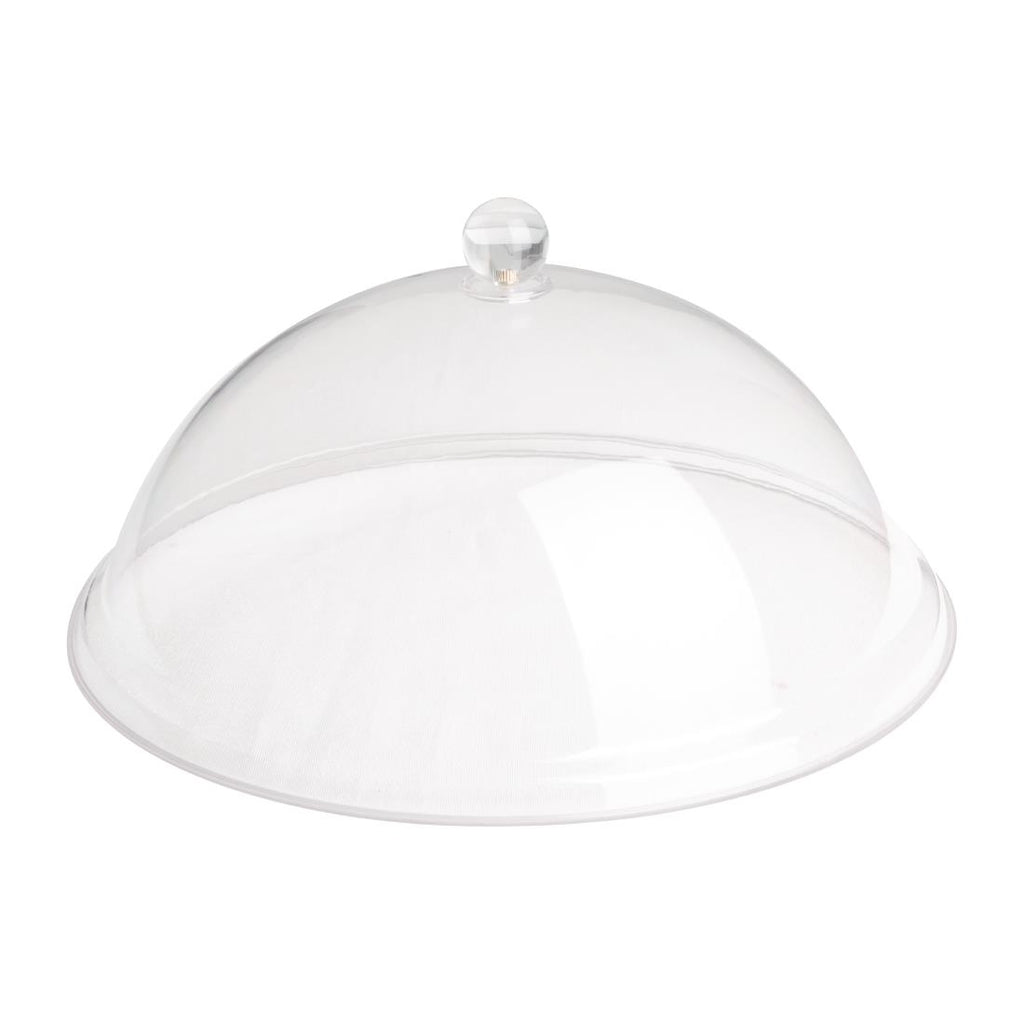 Olympia Kristallon Polycarbonate Domed Cover Clear 315(Ø) x 125(H)mm FE470