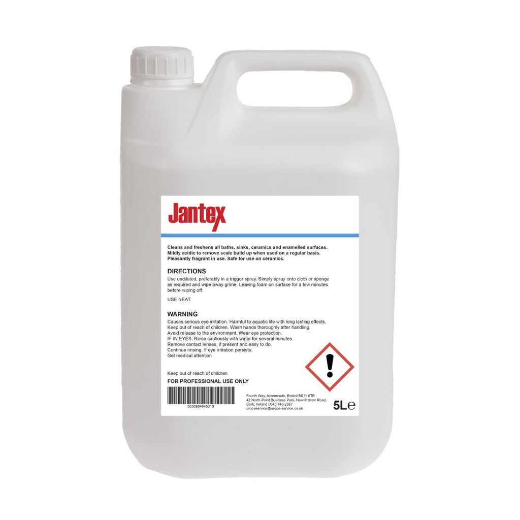 Jantex Washroom Cleaner Ready To Use 5Ltr FE838