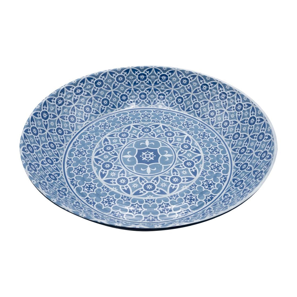 Creative Retail Display Marrakesh Bowl Blue 425(Ø)mm (Pack of 3) FJ664