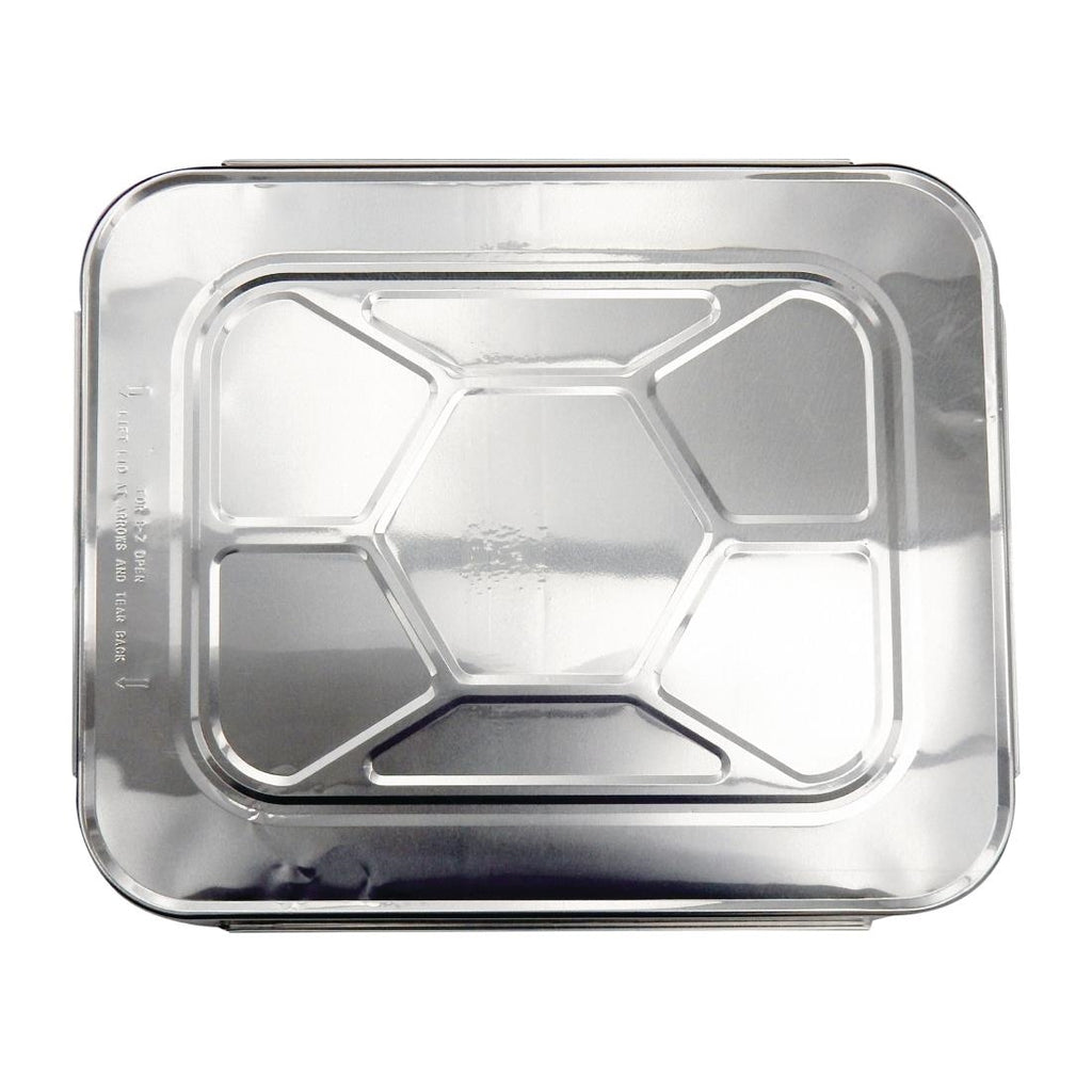 Foil Lid for 1/1 Gastronorm Takeaway Containers (Pack of 50) FJ857