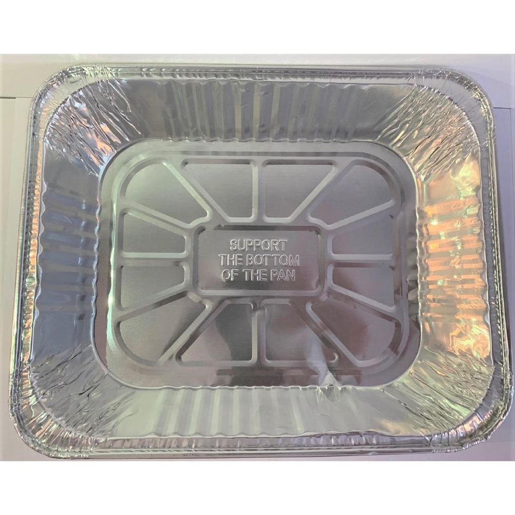 Foil 1/2 Gastronorm Takeaway Containers (Pack of 100) FJ858