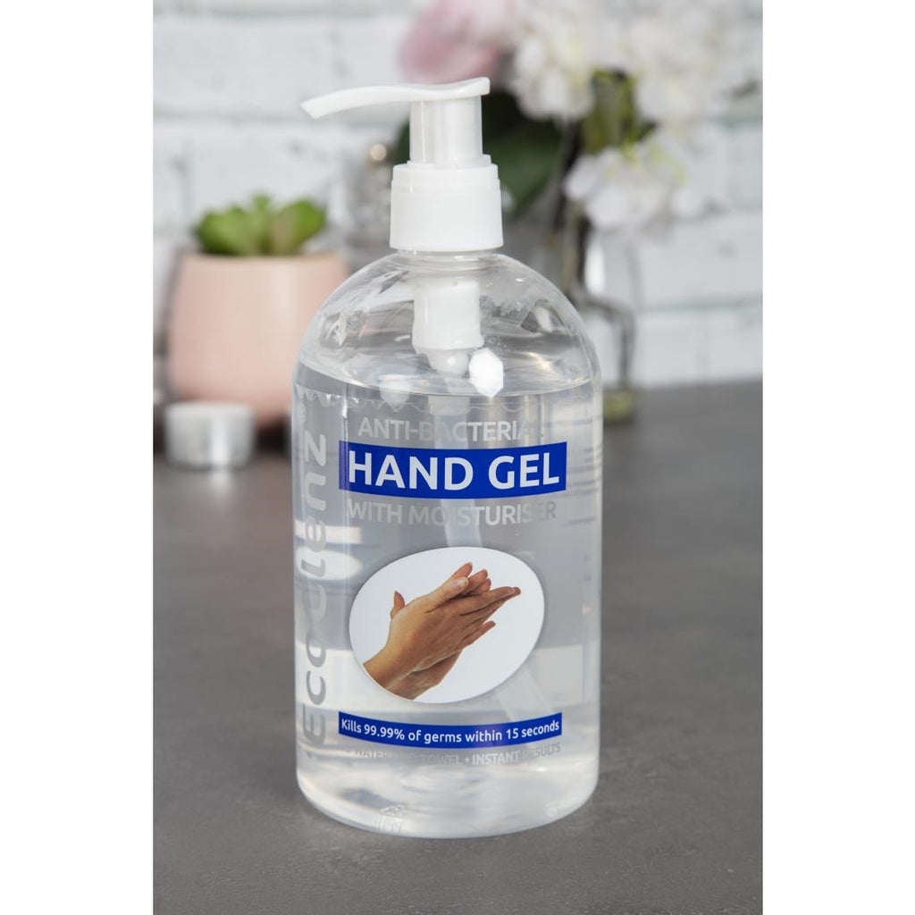 EcoClenz Anti-Bacterial Hand Gel 500ml FJ880