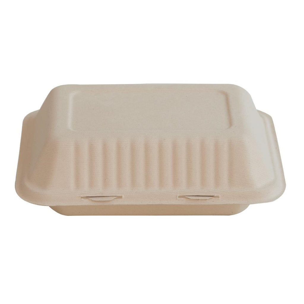 eGreen Eco-Fibre Compostable Wheat Food Boxes Large (Pack of 250) FN208