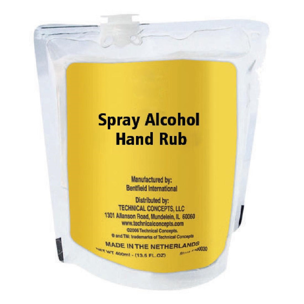 Rubbermaid Manual Unperfumed Spray 60% Alcohol Hand Sanitiser 400ml (12 Pack) FN394