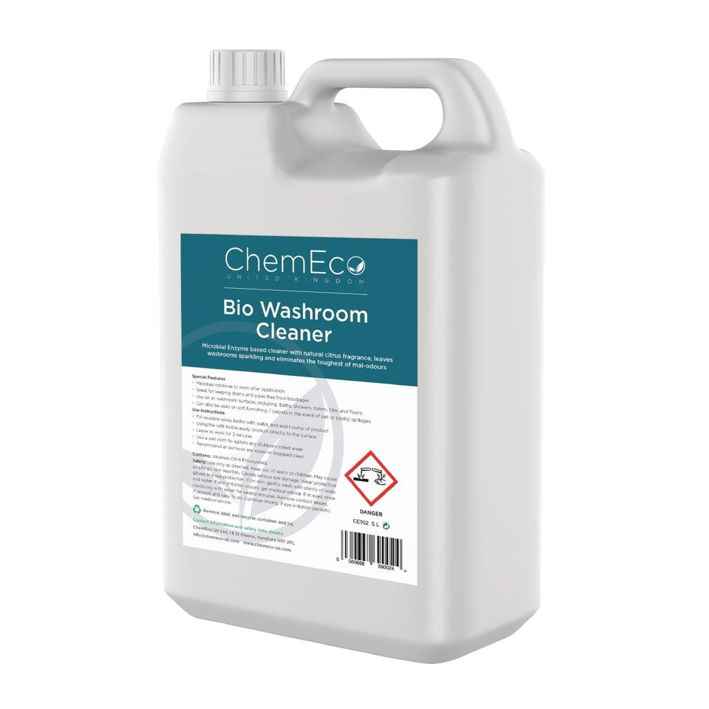 ChemEco Bio Washroom Cleaner 5Ltr (Pack of 2) FN637
