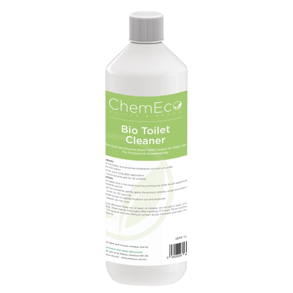 ChemEco Bio Toilet Cleaner 1Ltr (Pack of 6) FN638
