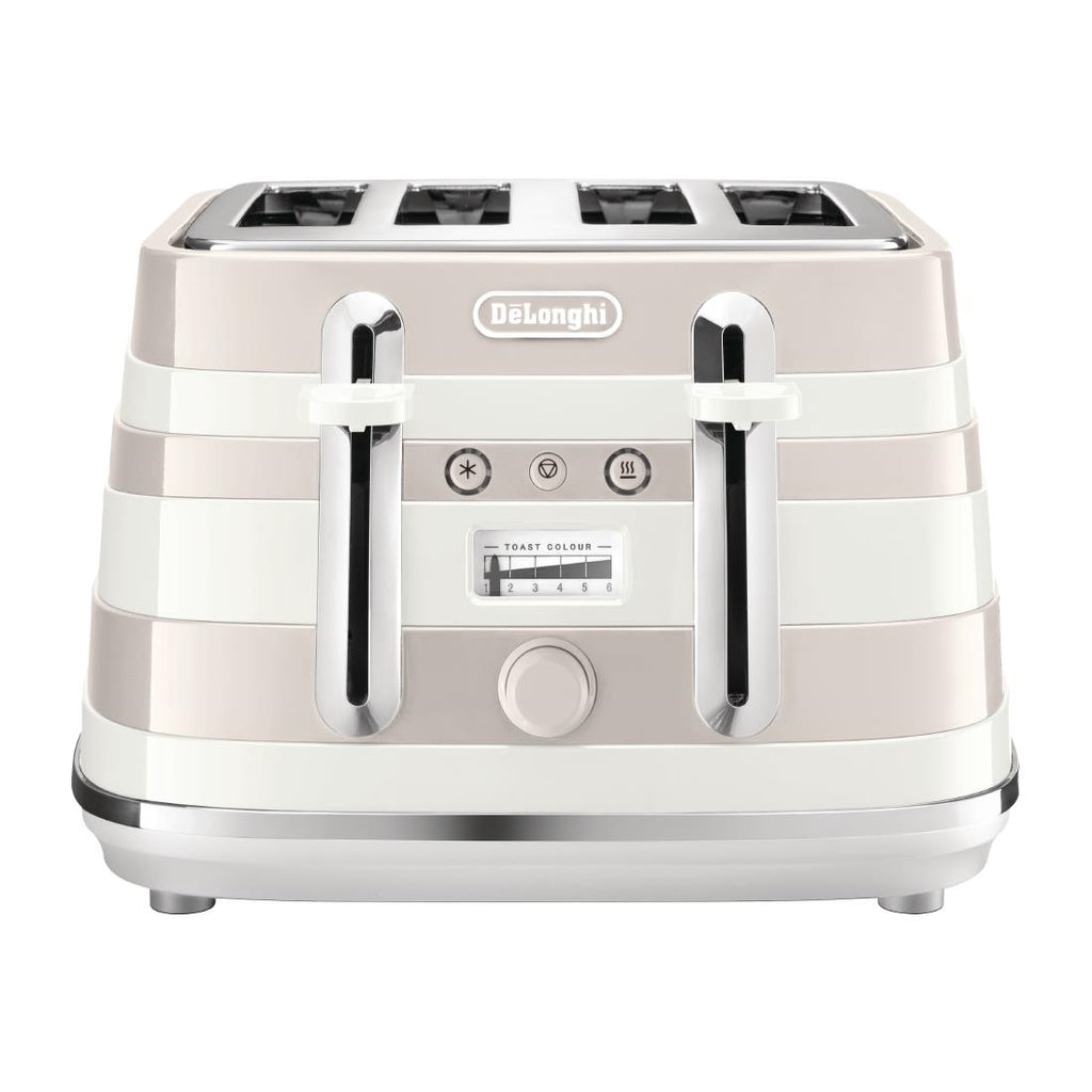 DeLonghi Avvolta Class Toaster White CTAC4003W FN979