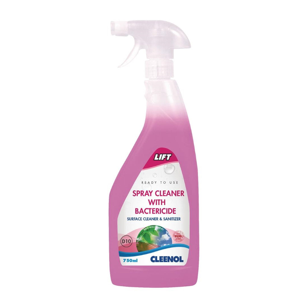 Cleenol Lift Antibacterial Cleaning Spray 750ml (Pack of 6) FS078