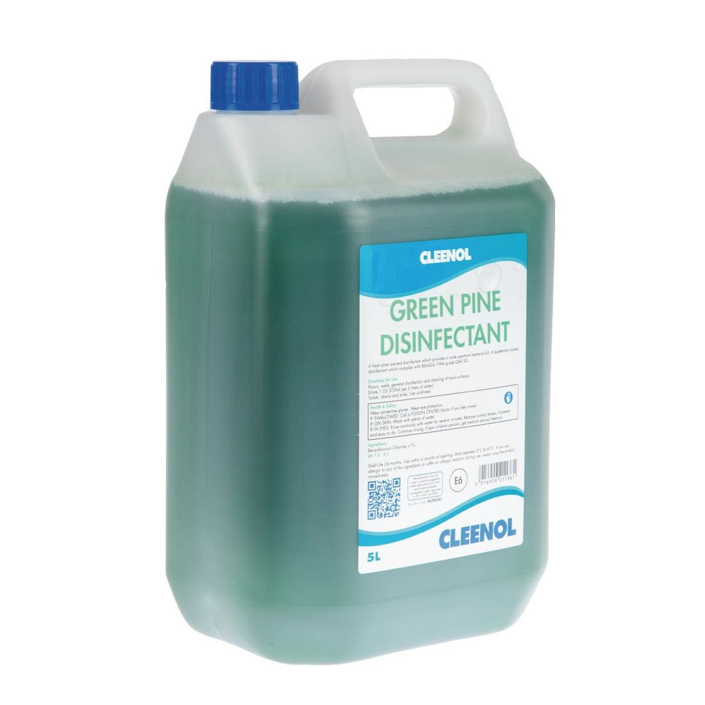 Cleenol Green Pine Disinfectant 5Ltr (Pack of 2) FS086