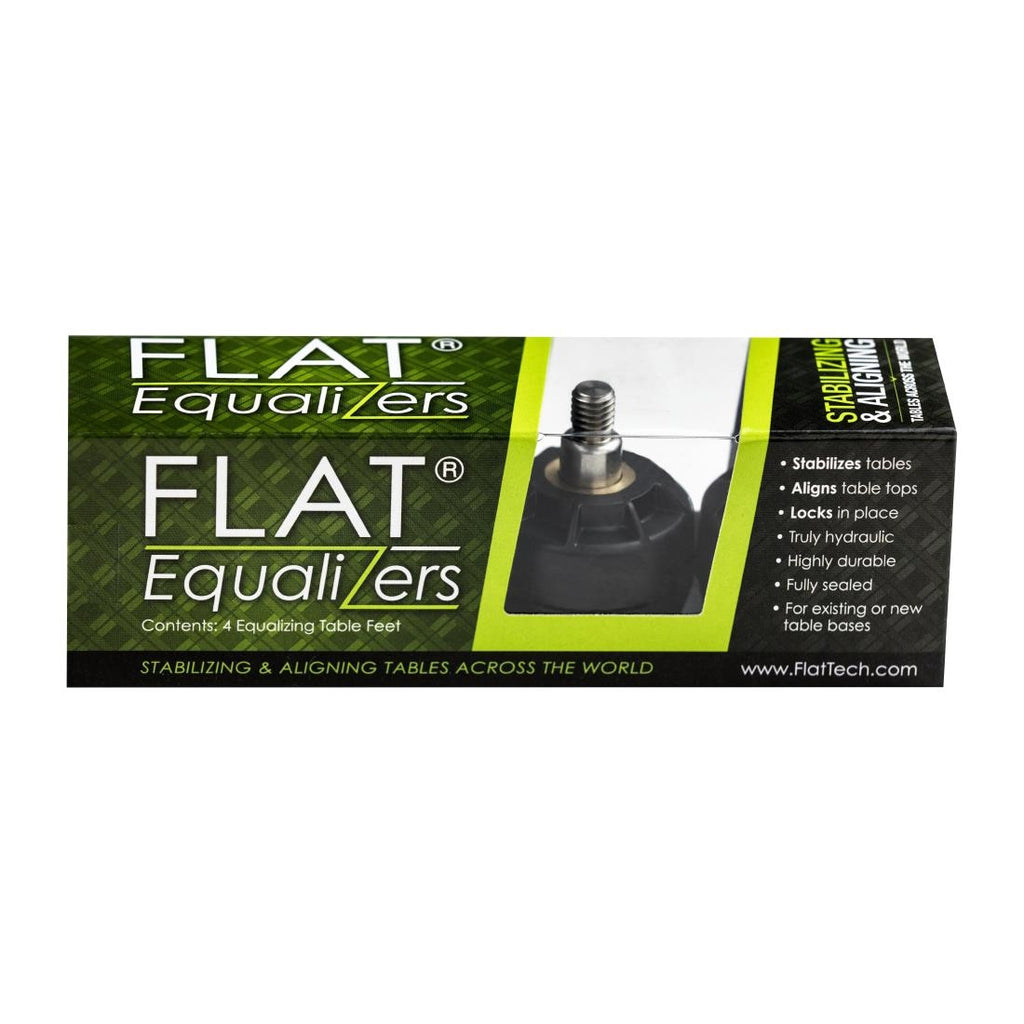 Zzap Flat Equalizers M8 (Pack of 4) FS121