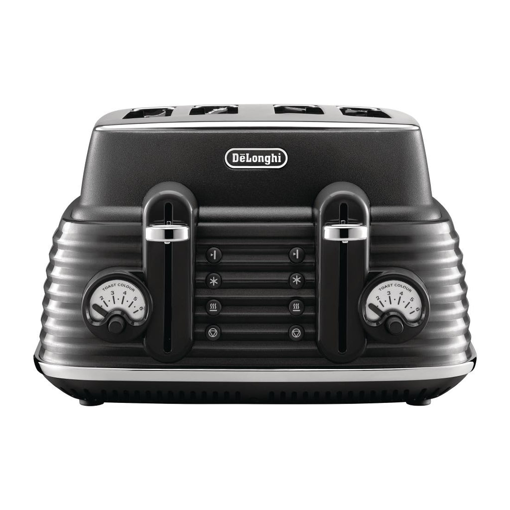 DeLonghi Scolpito Toaster Black CTZS4003BK FS151