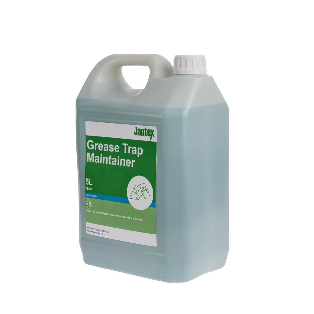 Jantex Green Grease Trap Maintainer Concentrate 5Ltr FS403