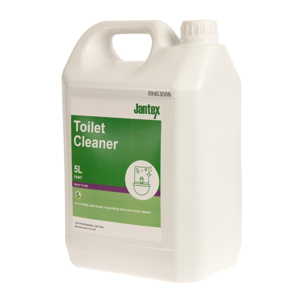 Jantex Green Toilet Cleaner Ready To Use 5Ltr FS407