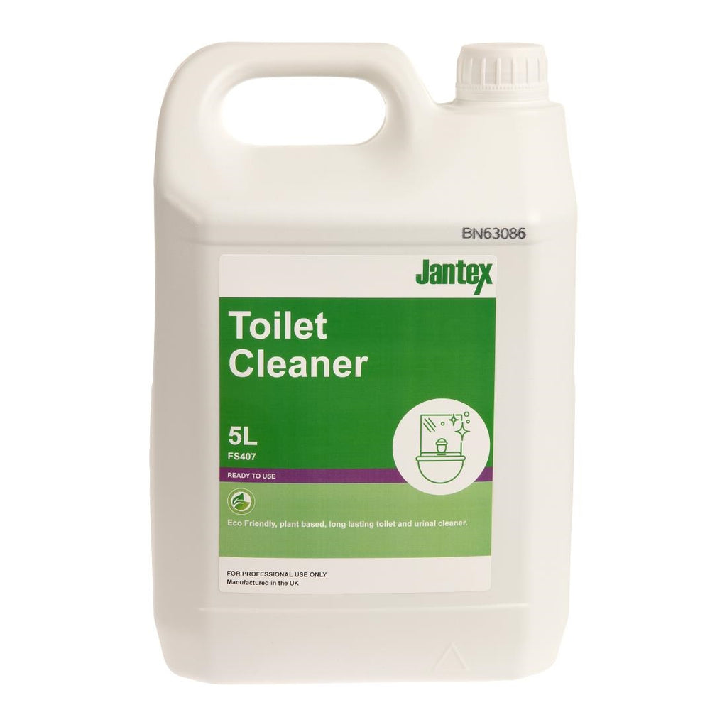 Jantex Green Toilet Cleaner Ready To Use 5Ltr FS407