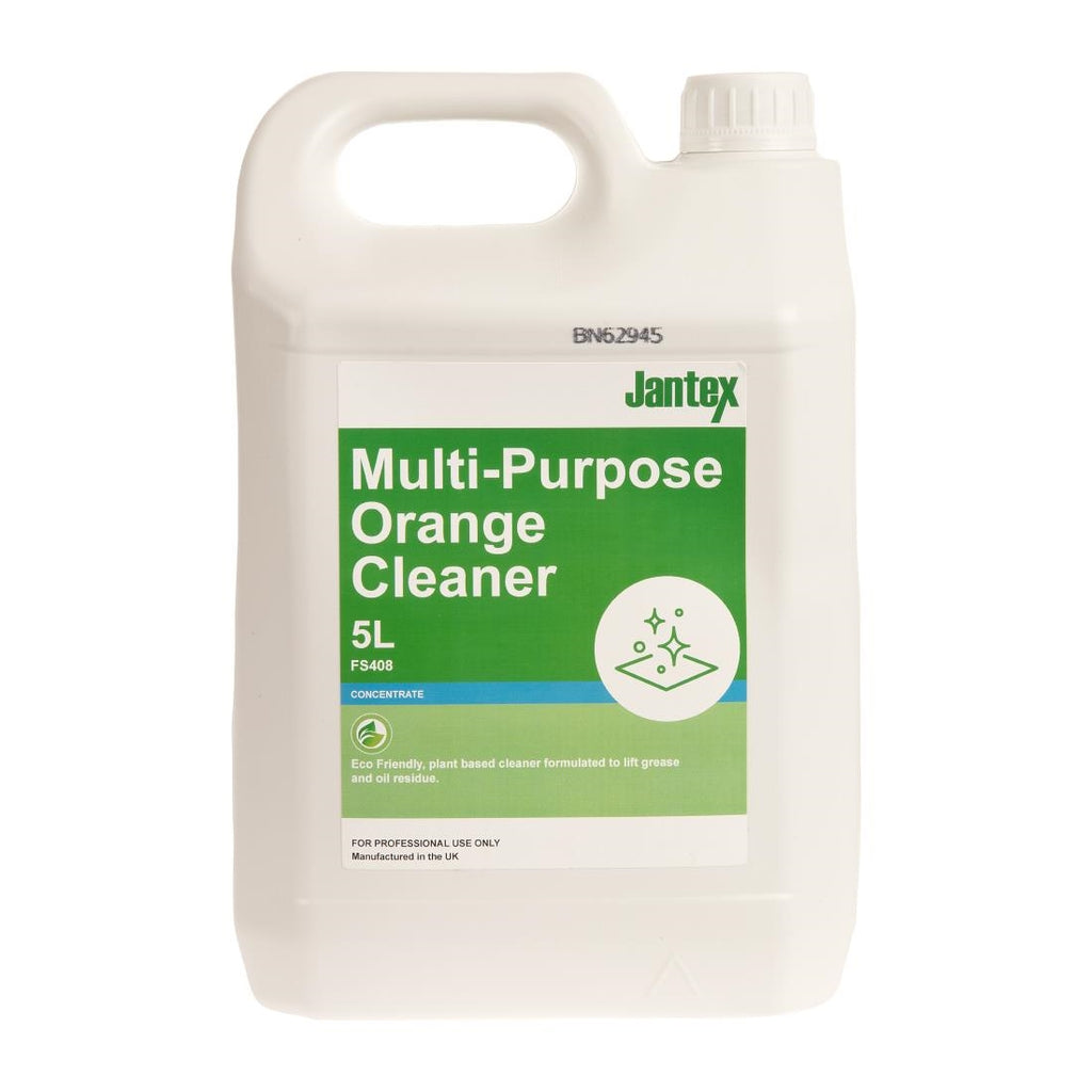 Jantex Green Orange Multipurpose Cleaner Concentrate 5Ltr FS408