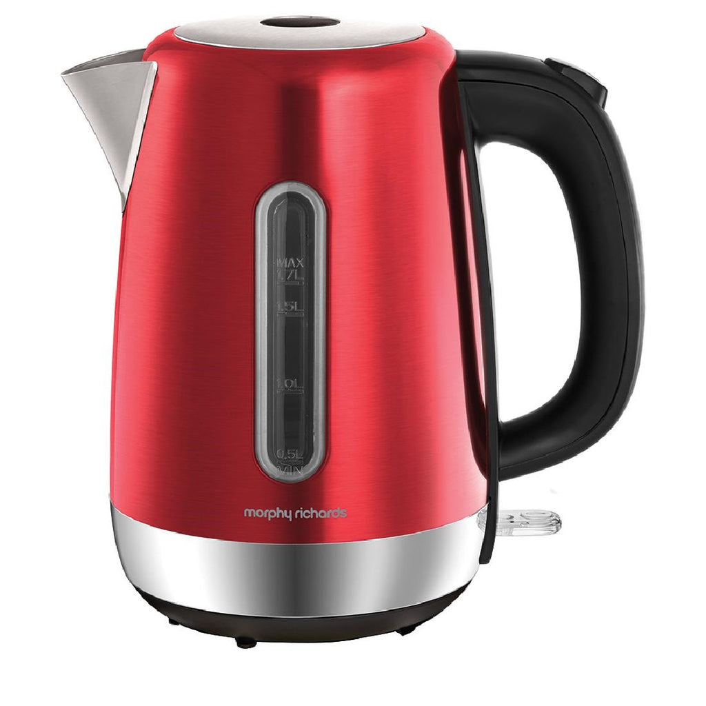 Morphy Richards Equip Kettle 3kW Red FS448