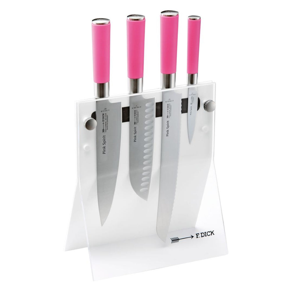Dick Pink Spirit Knife Block Set FS745
