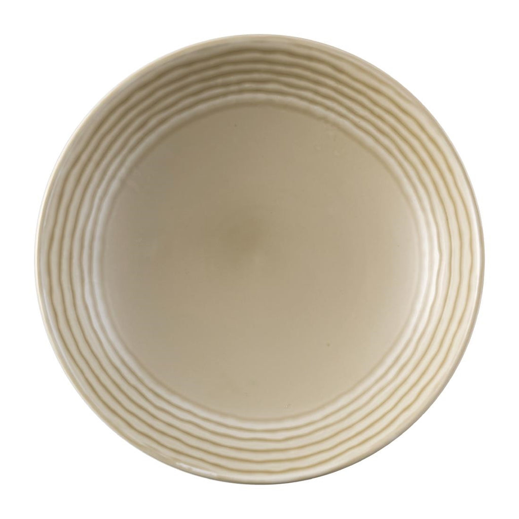 Dudson Harvest Norse Linen Deep Coupe Plate 254mm (Pack of 12) FS809