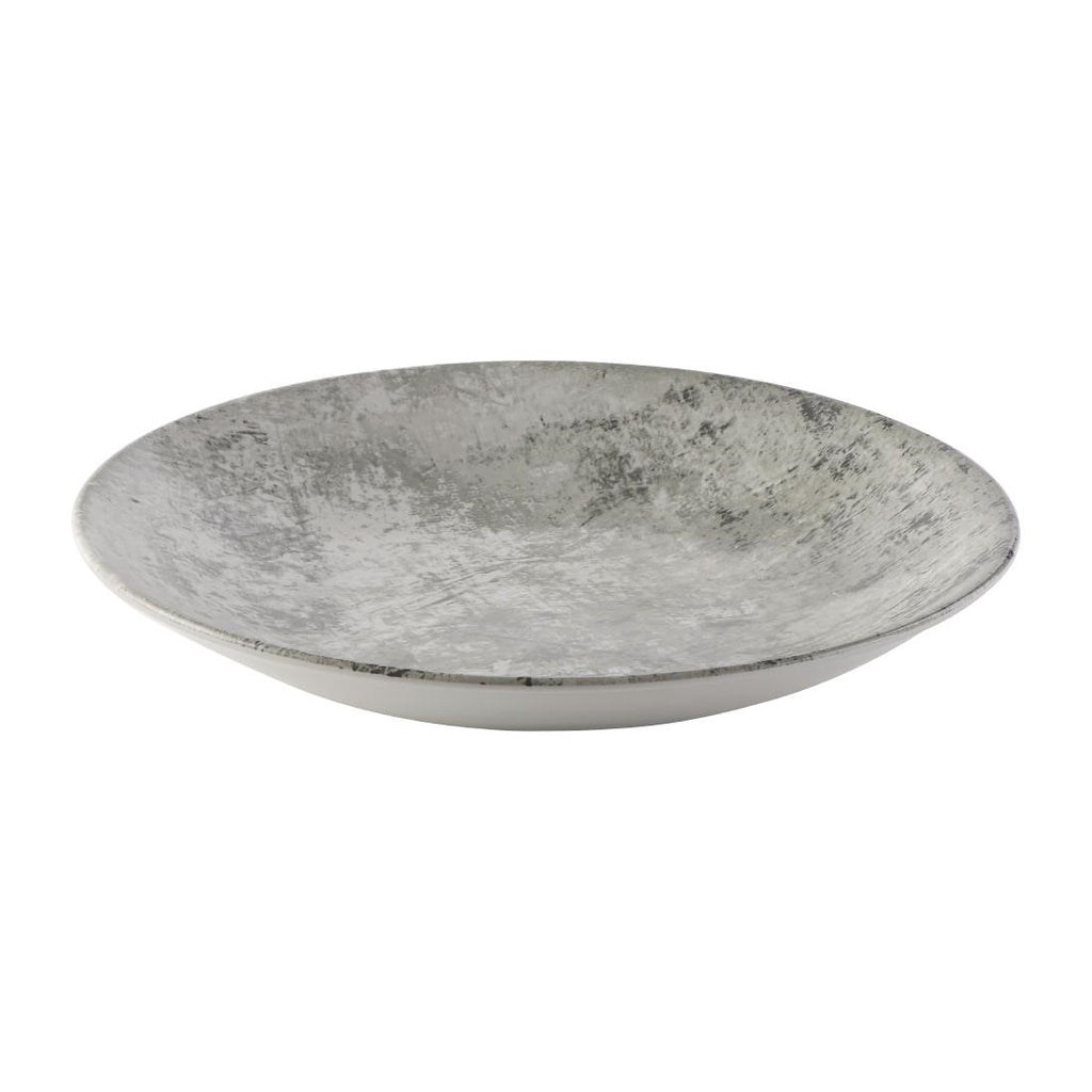 Dudson Makers Urban Deep Coupe Plate Grey 254mm (Pack of 12) FS833