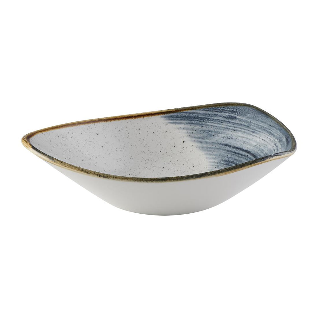 Churchill Stonecast Accents Lotus Bowl Blueberry 229mm (Pack of 12) FS876
