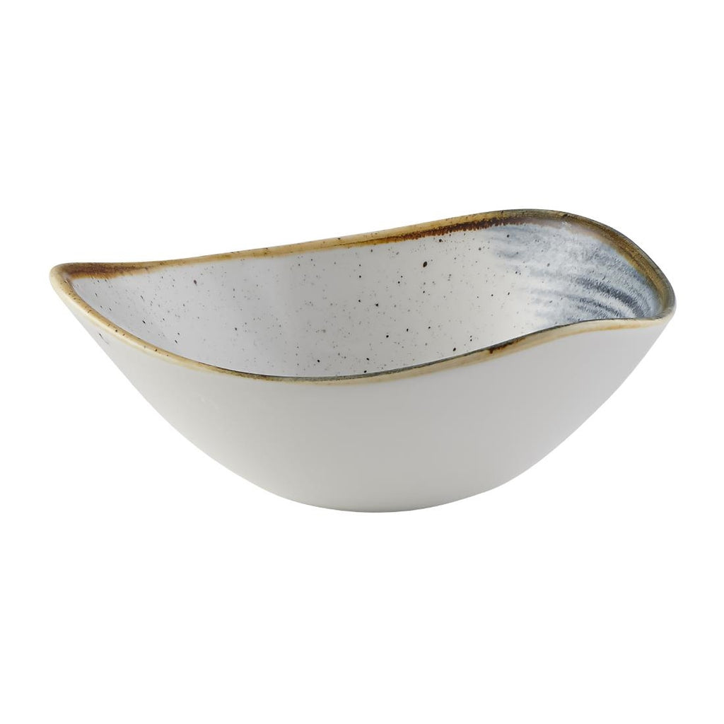Churchill Stonecast Accents Lotus Bowl Blueberry 178mm (Pack of 12) FS877