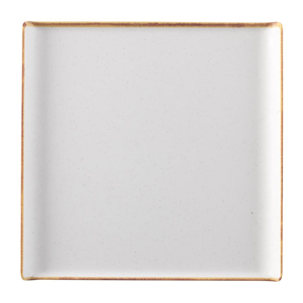 Churchill Melamine Stonecast Square Buffet Tray 303mmx303mm (Pack of 4) FS914