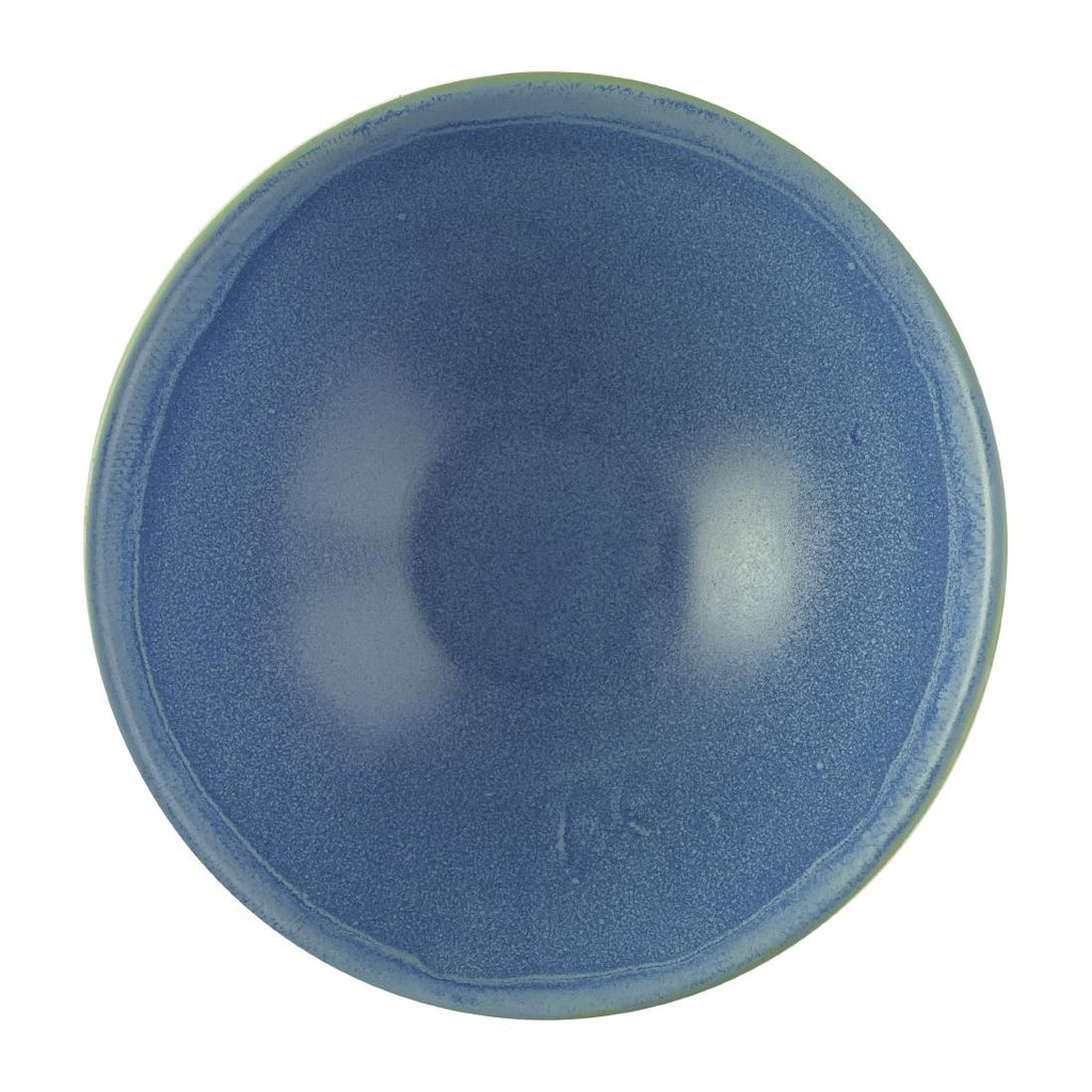 Churchill Emerge Oslo Footed Bowl Blue 200mm (Pack of 6) FS956