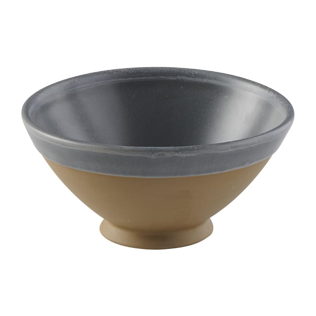 Churchill Emerge Seattle Footed Bowl Grey 155mm (Pack of 6) FS960
